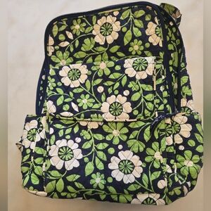 Vera Bradley Campus Backpack Cambridge Retired Floral Print